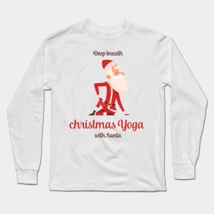 Christmas Yoga Long Sleeve T-Shirt